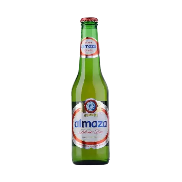 Almaza beer bottle 330