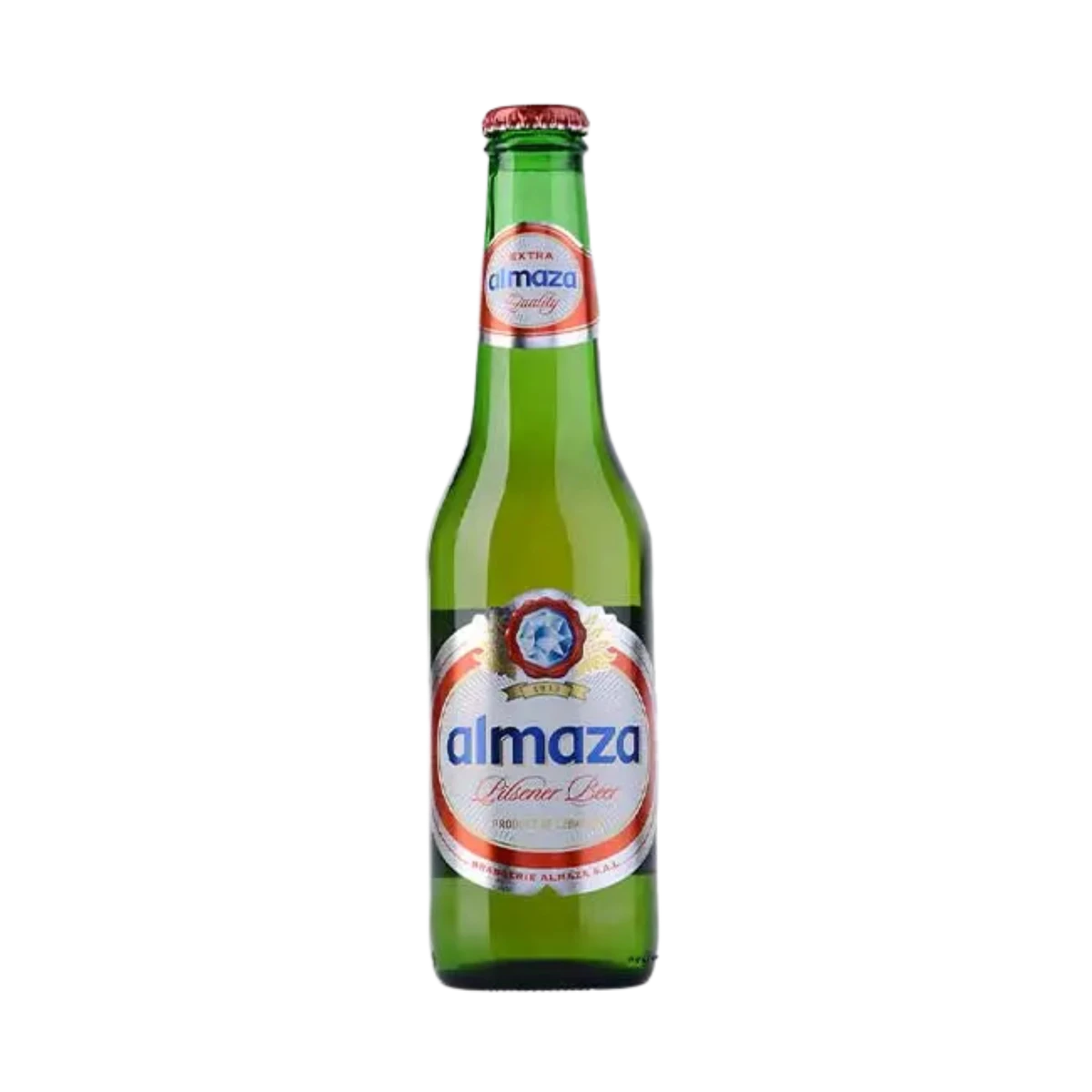 Almaza beer bottle 330