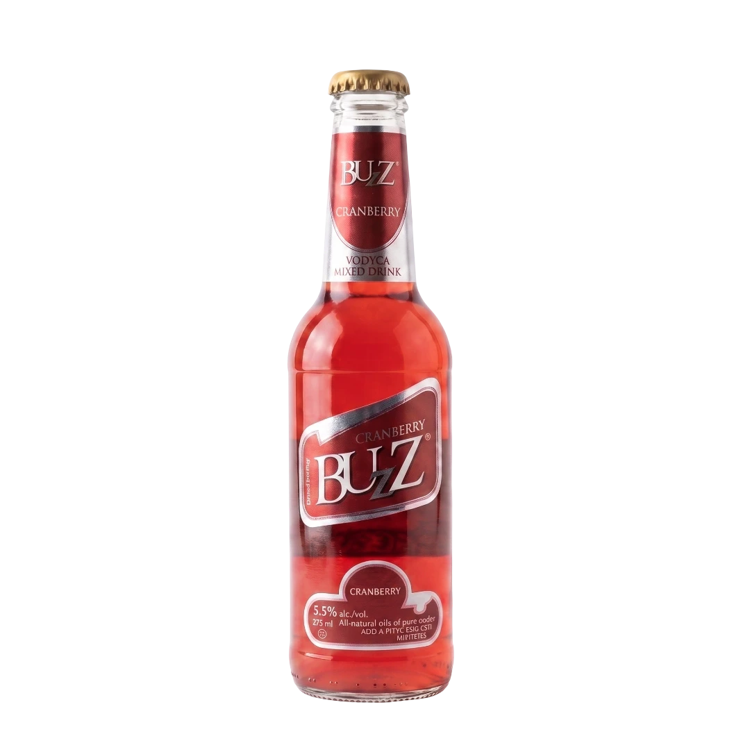 Buzz Cranberry vodka mix 5.5%