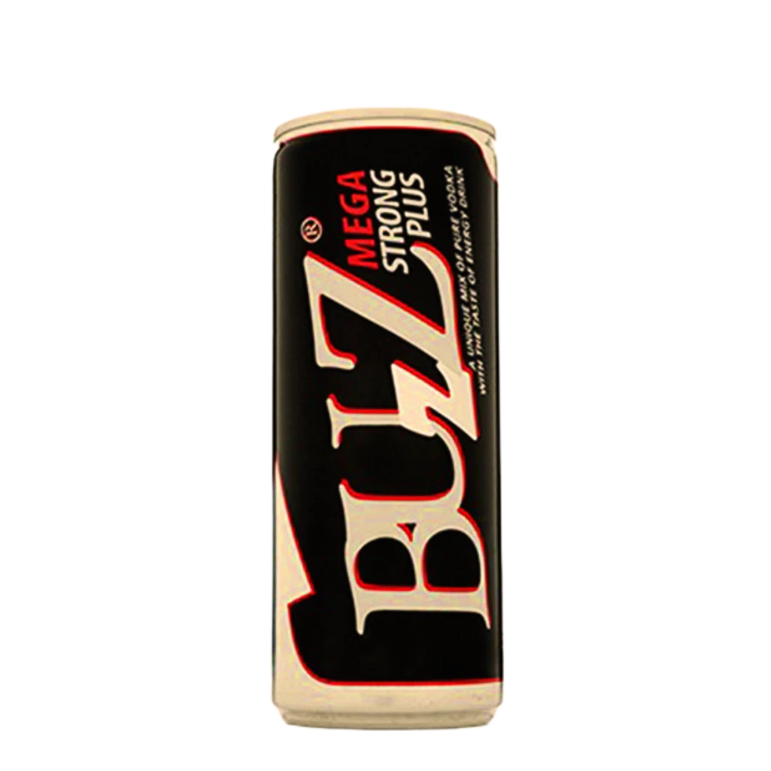 Buzz mega strong plus can 250ml