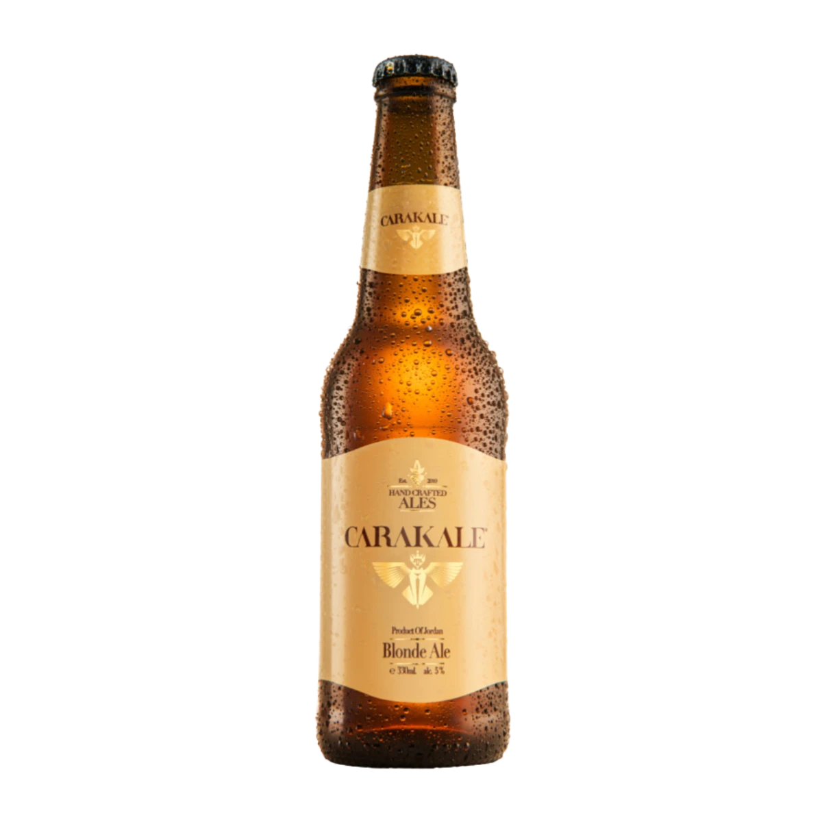Carakale Blonde Ale beer bottle