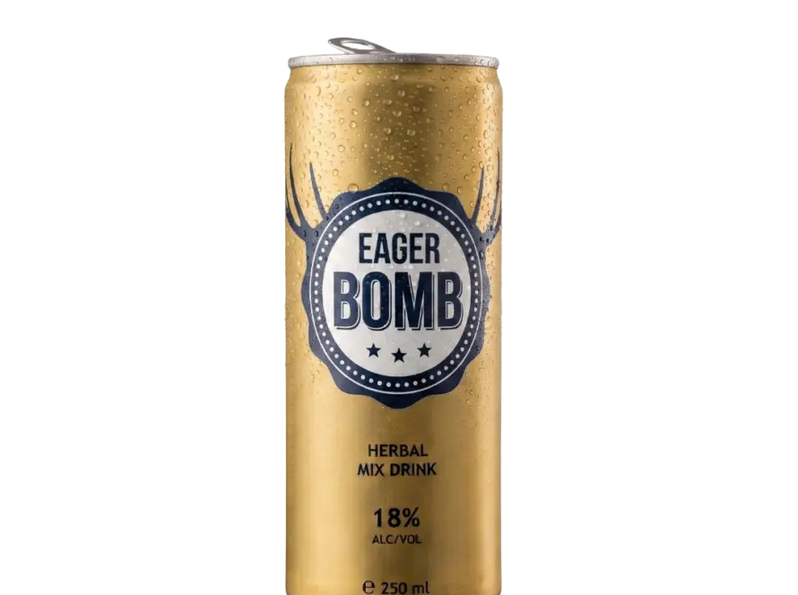 EAGER BOMB HERBAL mix drink