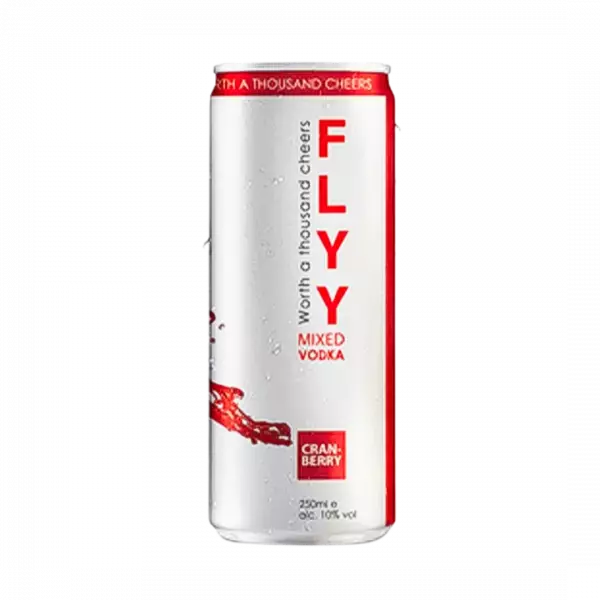 FLYY Cranberry Mixed vodka 10% 250ml