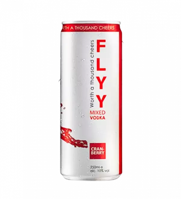 FLYY Cranberry Mixed vodka 10% 250ml