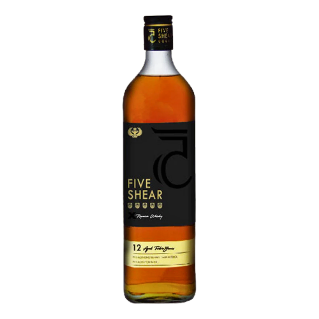 Five Shear Black Whisky