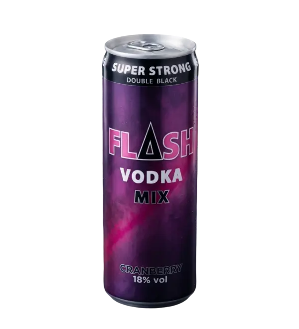 Flash Vodka mix 18% Cranberry