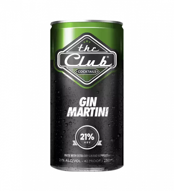 The Club GIN MARTINI 21%