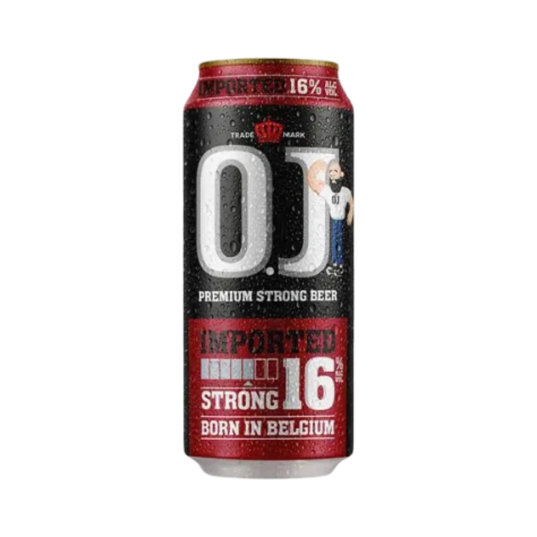 O.J 16% Strong Beer 500ml Can