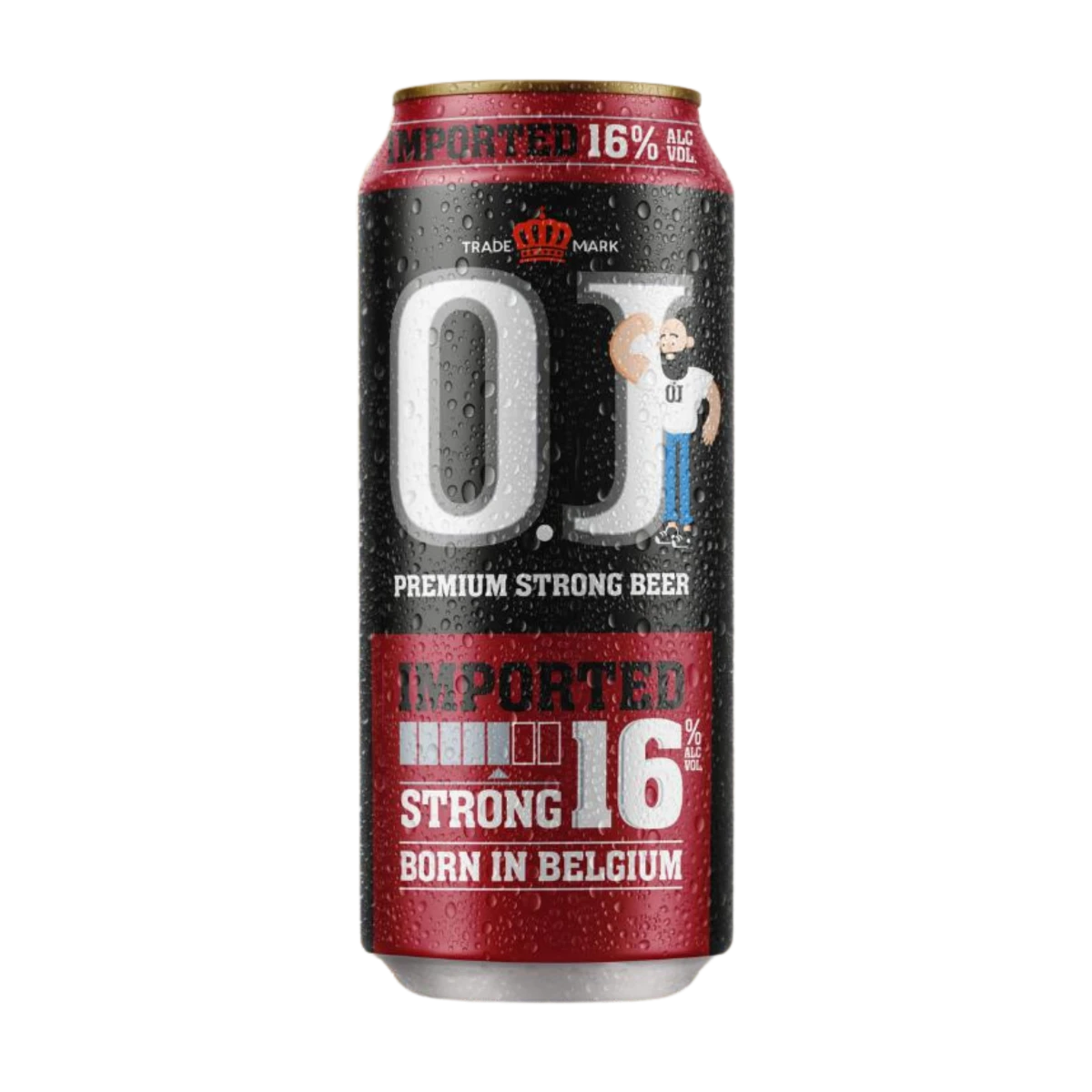 O.J. 16% Strong Beer 500ml Can