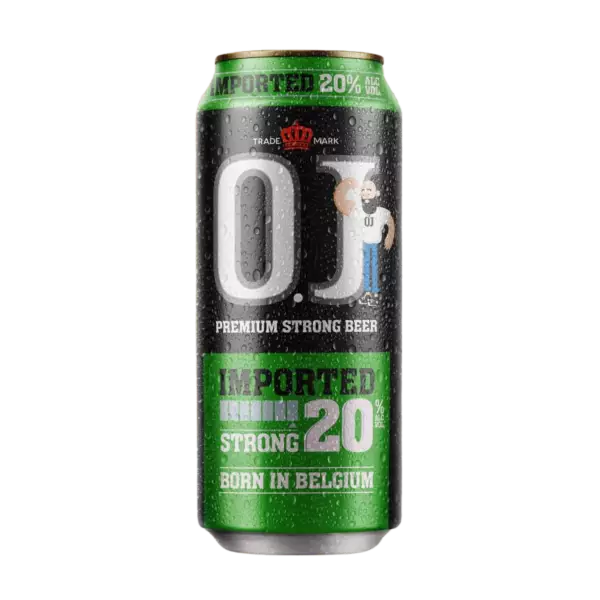 O.J. 20% Strong Beer 500ml Can