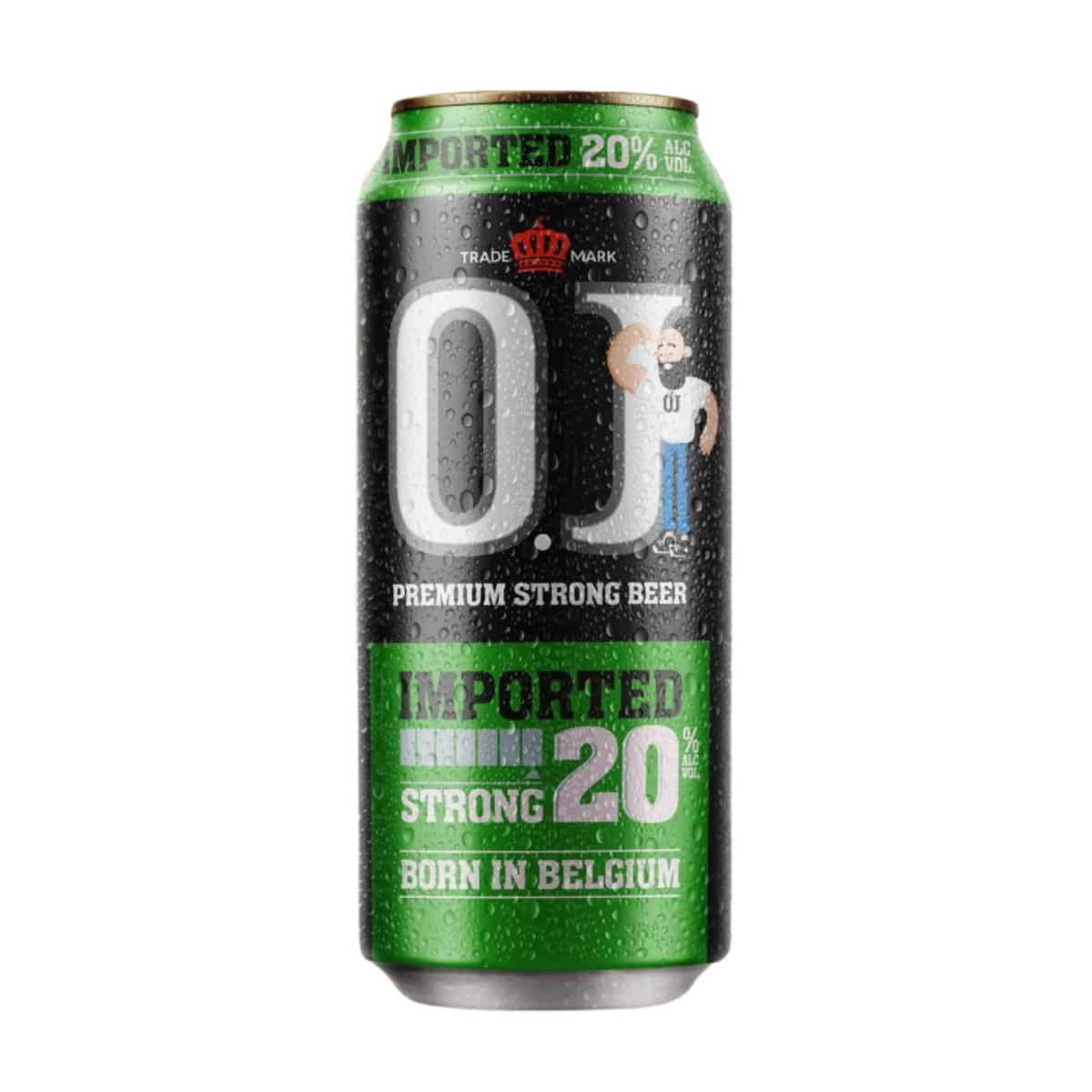 O.J. 20% Strong Beer 500ml Can