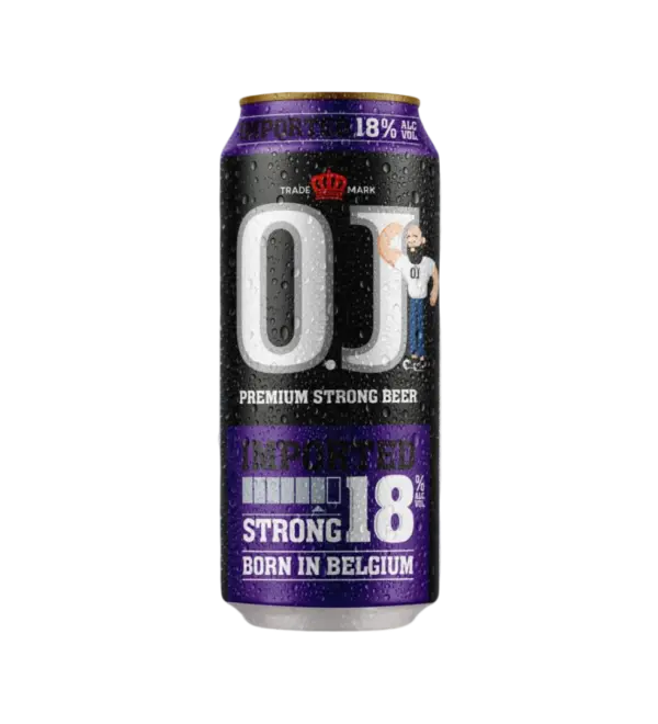 OJ 18-Strong-Beer-500ml-Can