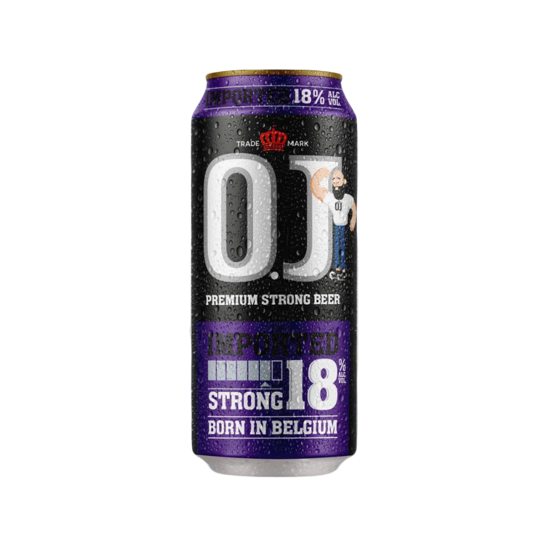 OJ 18-Strong-Beer-500ml-Can