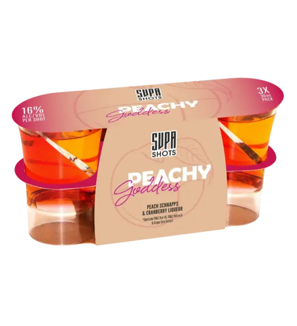 Supa Shots Peachy Godness 50ML