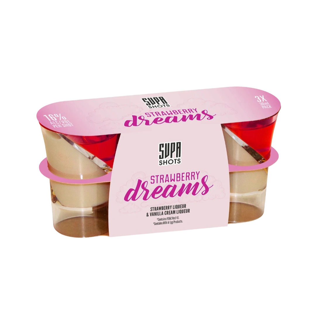 Supa Shots Strawberry Dreams 30ML