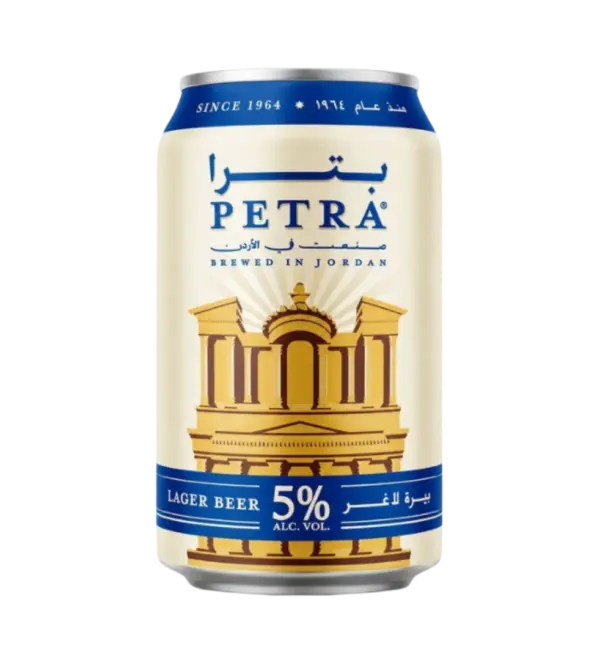 Petra Beer 5% Can 330 ml - بيره بترا